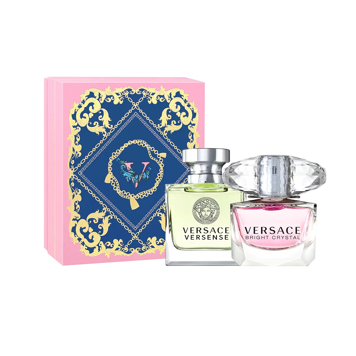 Женский набор пробников духов Crystal Diamond+Heartbeat VERSACE, 5 мл*2, Crystal Diamond+Heartbeat, VERSACE, Crystal Diamond+Heartbeat