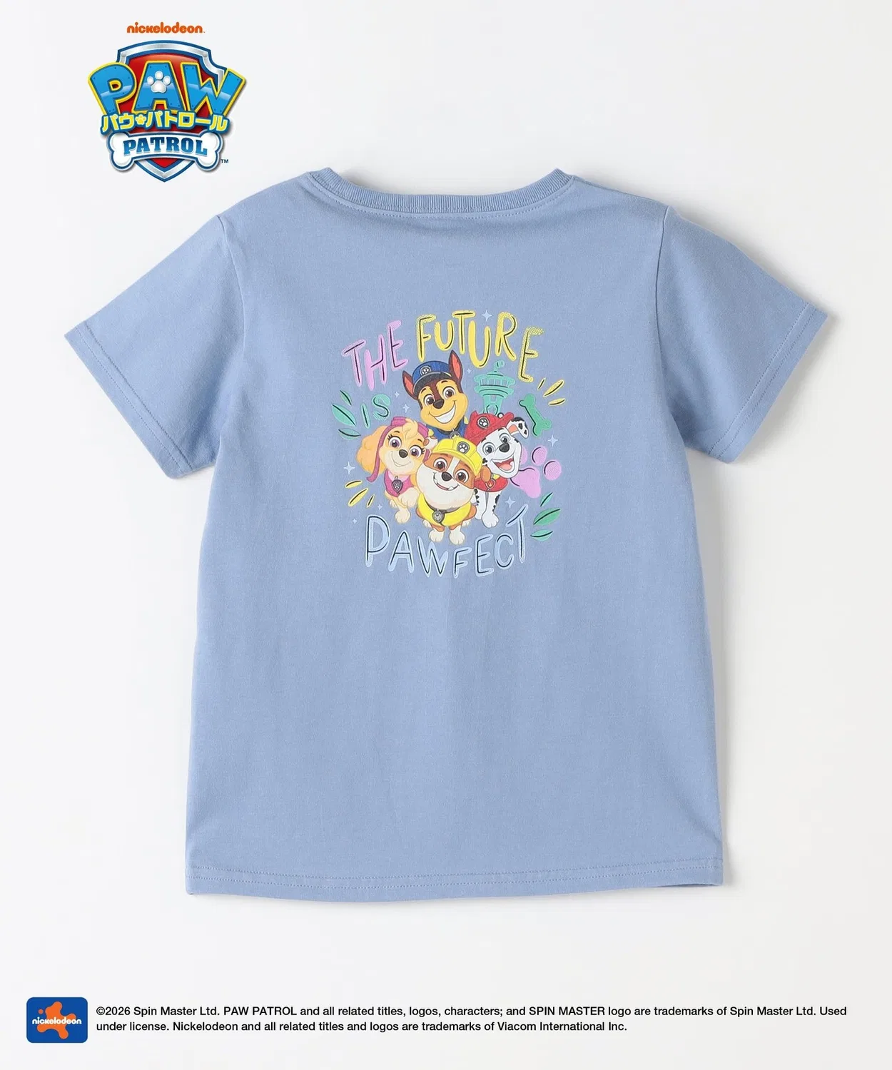 Детская футболка с принтом Paw Patrol Light White SHIPS Colors — фото 2
