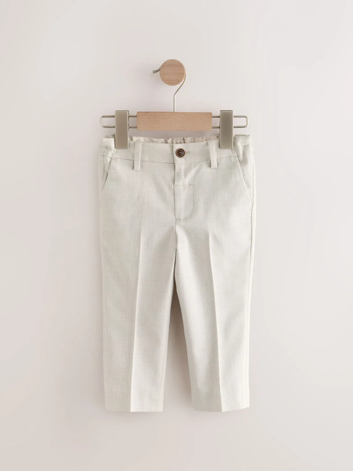 Брюки классические Neutral Smart Trousers Next, нейтральный — фото 4