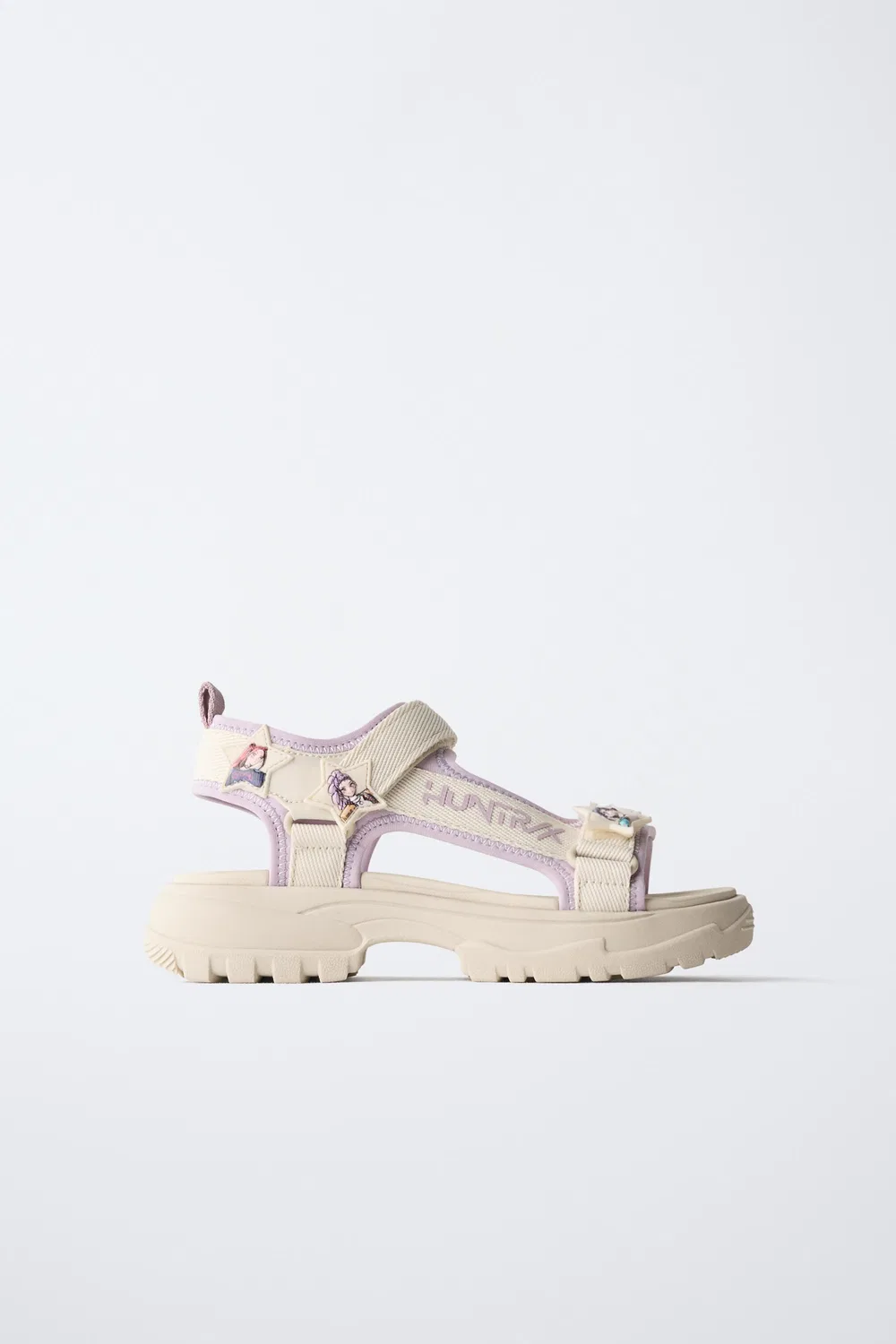 Технические сандалии HUNTRIX KPOP DEMON HUNTERS NETFLIX ZARA, Beige