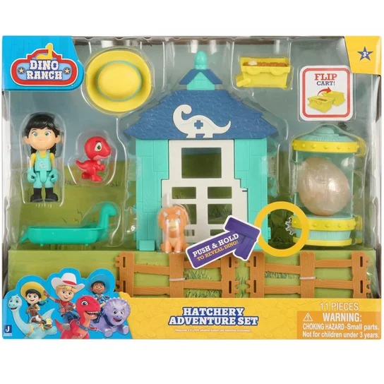 

Dino Ranch Инкубаторий Dino-Mite + фигурки Jazwares