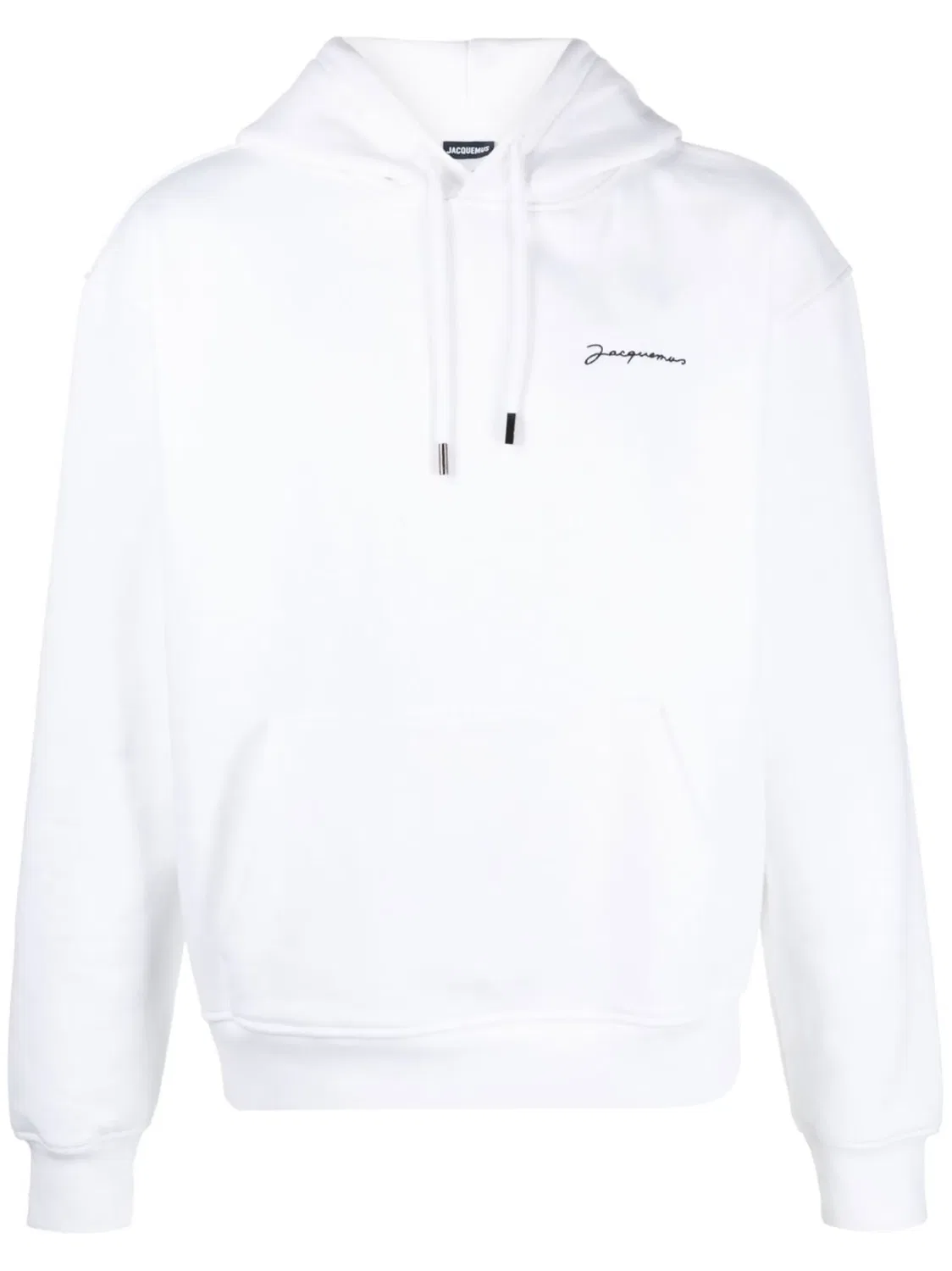 Худи с вышивкой Jacquemus, белый