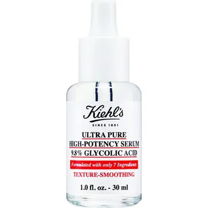Сыворотка для лица с гликолевой кислотой Kiehl's Ultra Pure 98 Glycolic Acid Skin Serum Highpotency Serum, 30 мл
