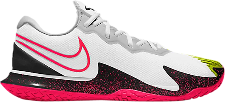 

Лимитированные кроссовки Nike Court Air Zoom Vapor Cage 4 'Hot Lime Solar Red', белый