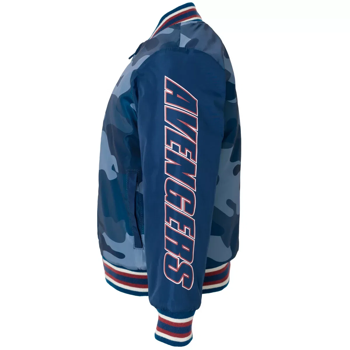 Детское пальто-бомбер с принтом Spider-Man Varsity Bomber Jacket Evergreen Classics, Blue — фото 4