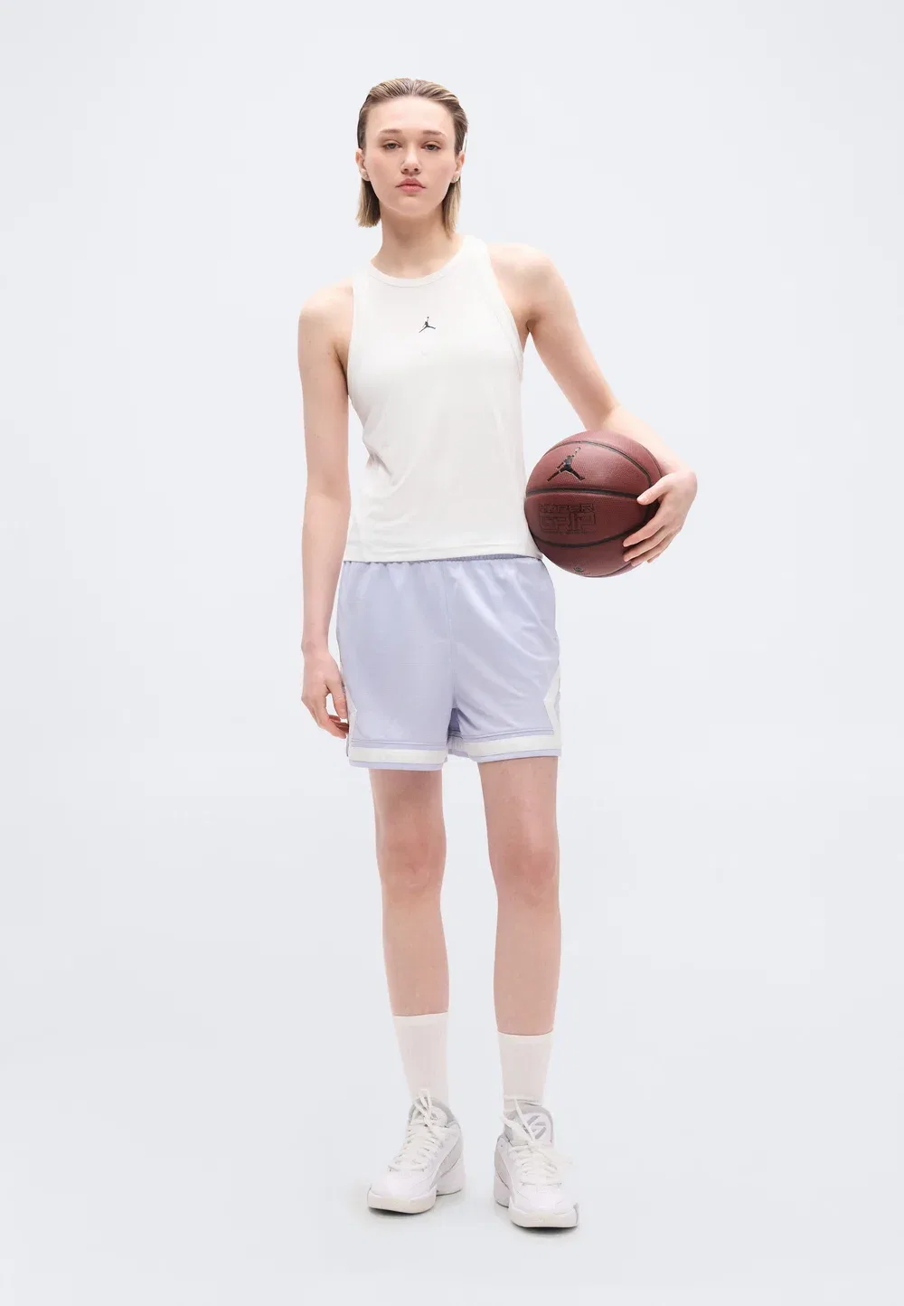 Спортивная футболка Jordan, White/Black — фото 2