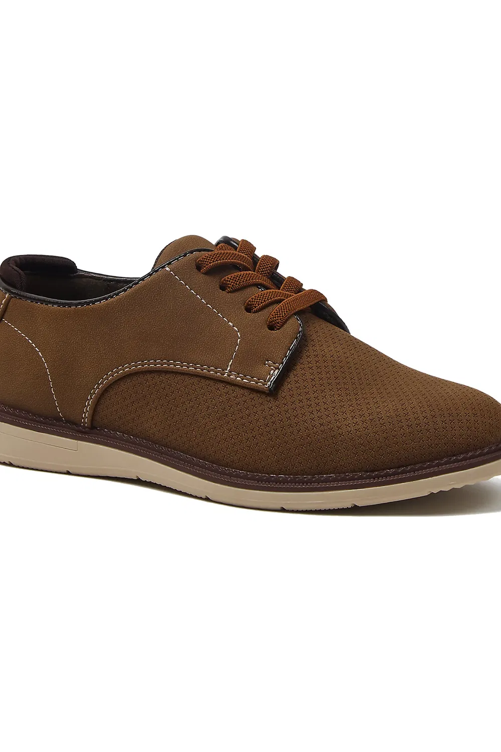 Детские туфли оксфорды классические Academy Oxford Sneakers Lands' End, Cognac