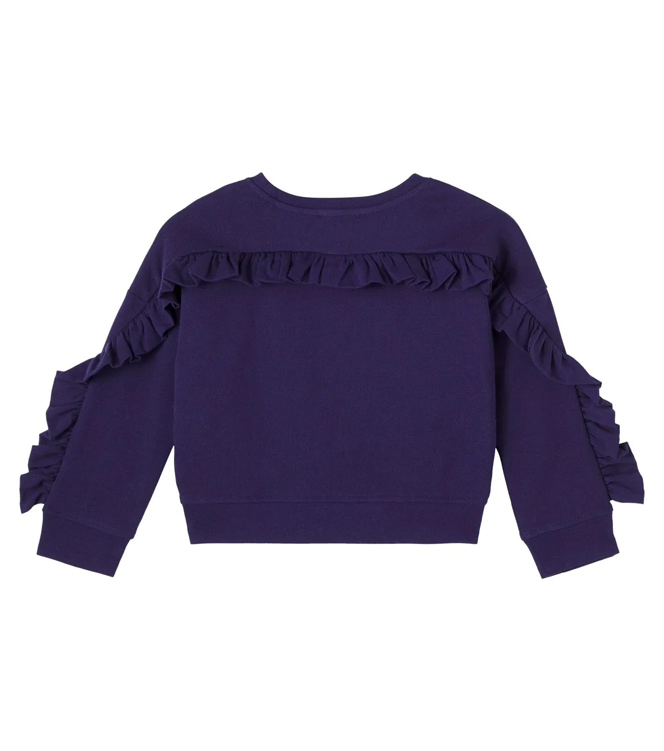 Футболка хлопковая с принтом Stella Mccartney Kids, синий — фото 3