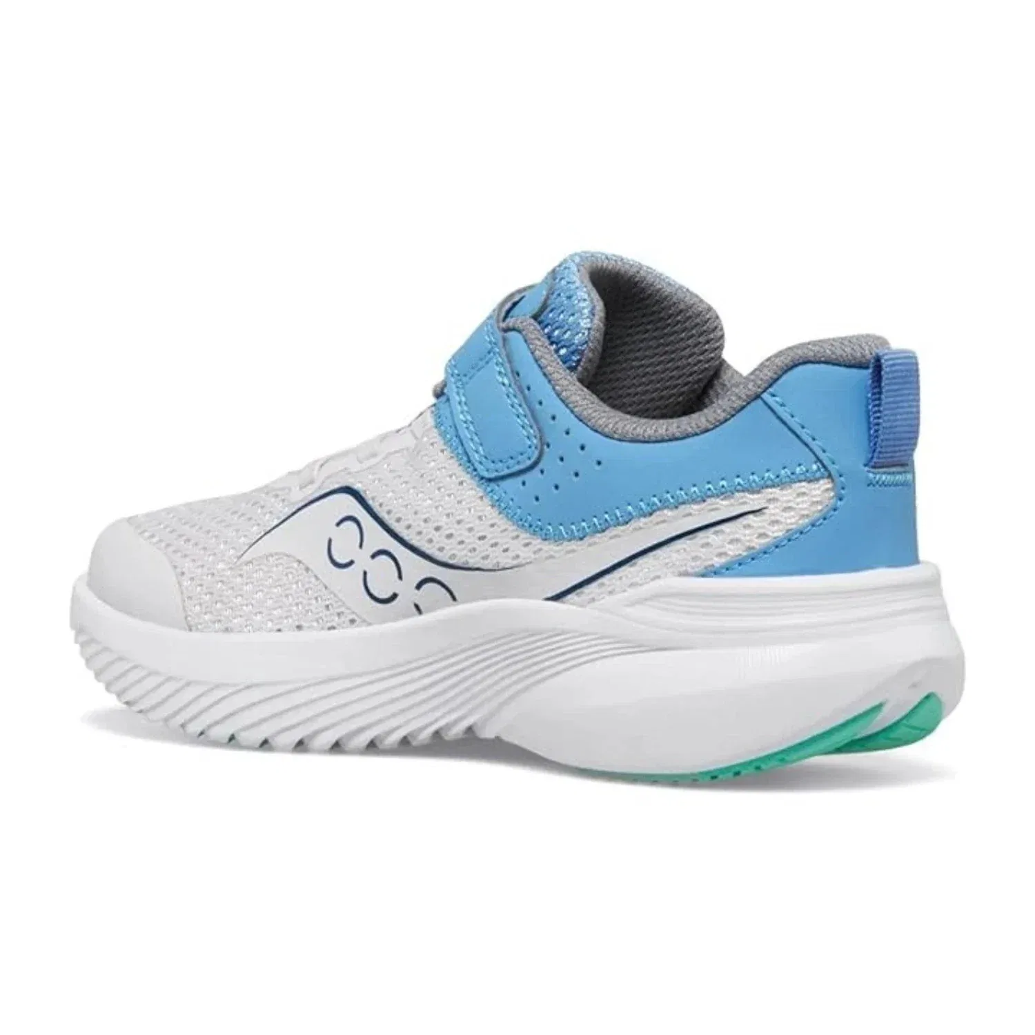 Детские кроссовки для бега легкие дышащие Kinvara 14 A/C SK167463 SAUCONY, серый — фото 3