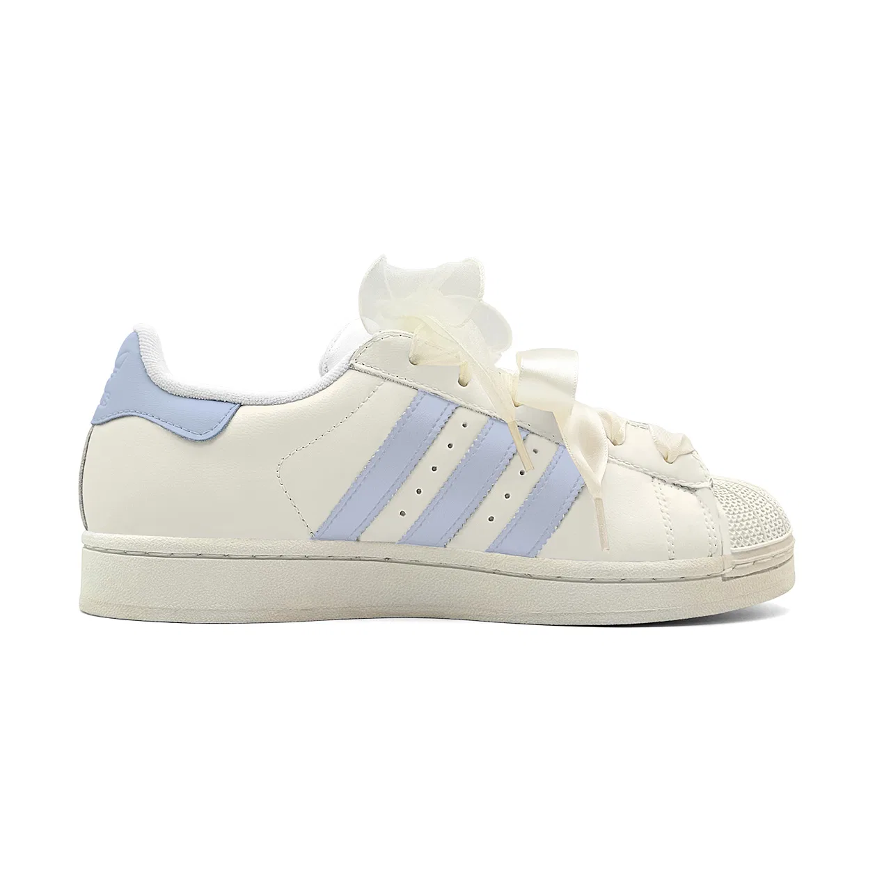 Детские кроссовки для скейтбординга с принтом Superstar 2, Adidas Originals, White Purple — фото 3
