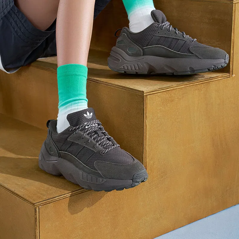Детские кроссовки с низким верхом ZX 22 Adidas Originals, Dark Green — фото 3