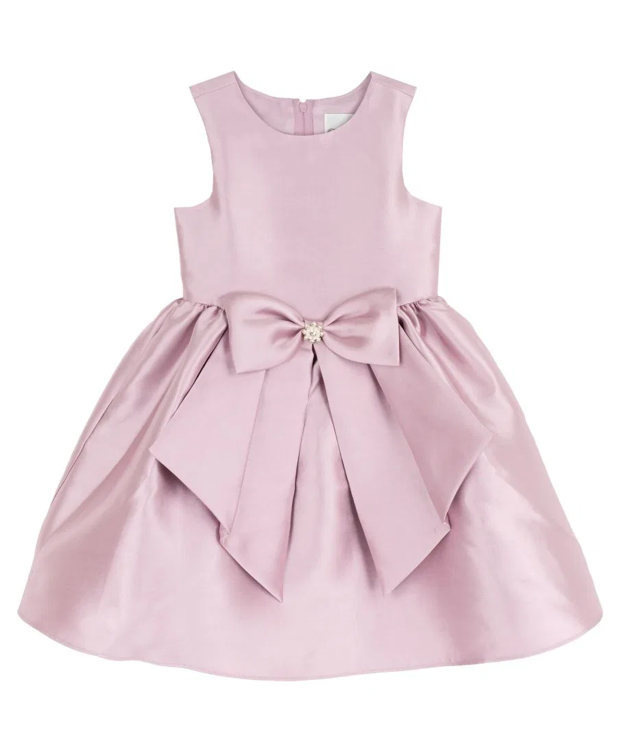 Платье с завышенной талией Solid Mikado Drop Waist Dress Rare Editions, Mauve