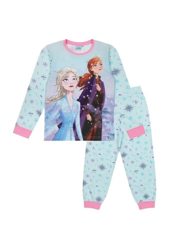 Комплект лангарма Disney eiskonigin - пижамный комплект Disney Frozen, светло-голубой