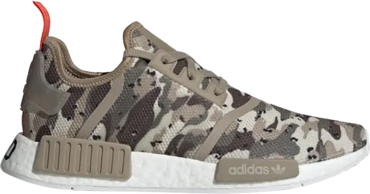 

Кроссовки Adidas NMD_R1 'Brown Camo', коричневый