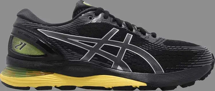 

Кроссовки gel nimbus 21 'lemon shark' Asics, черный