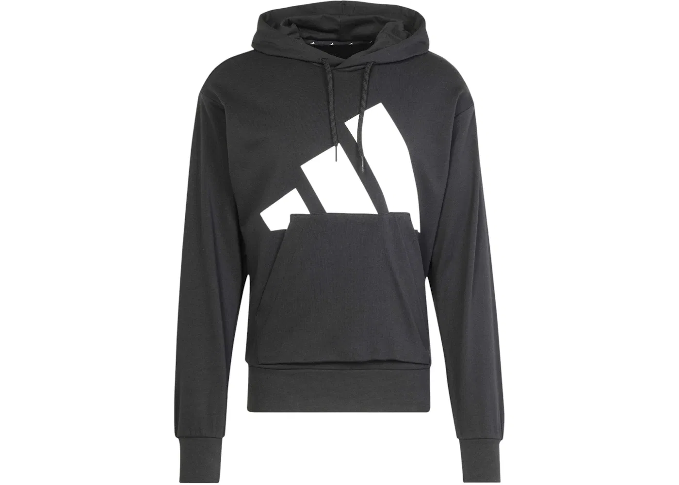 Мужская худи с длинным рукавом Adidas, Black/White