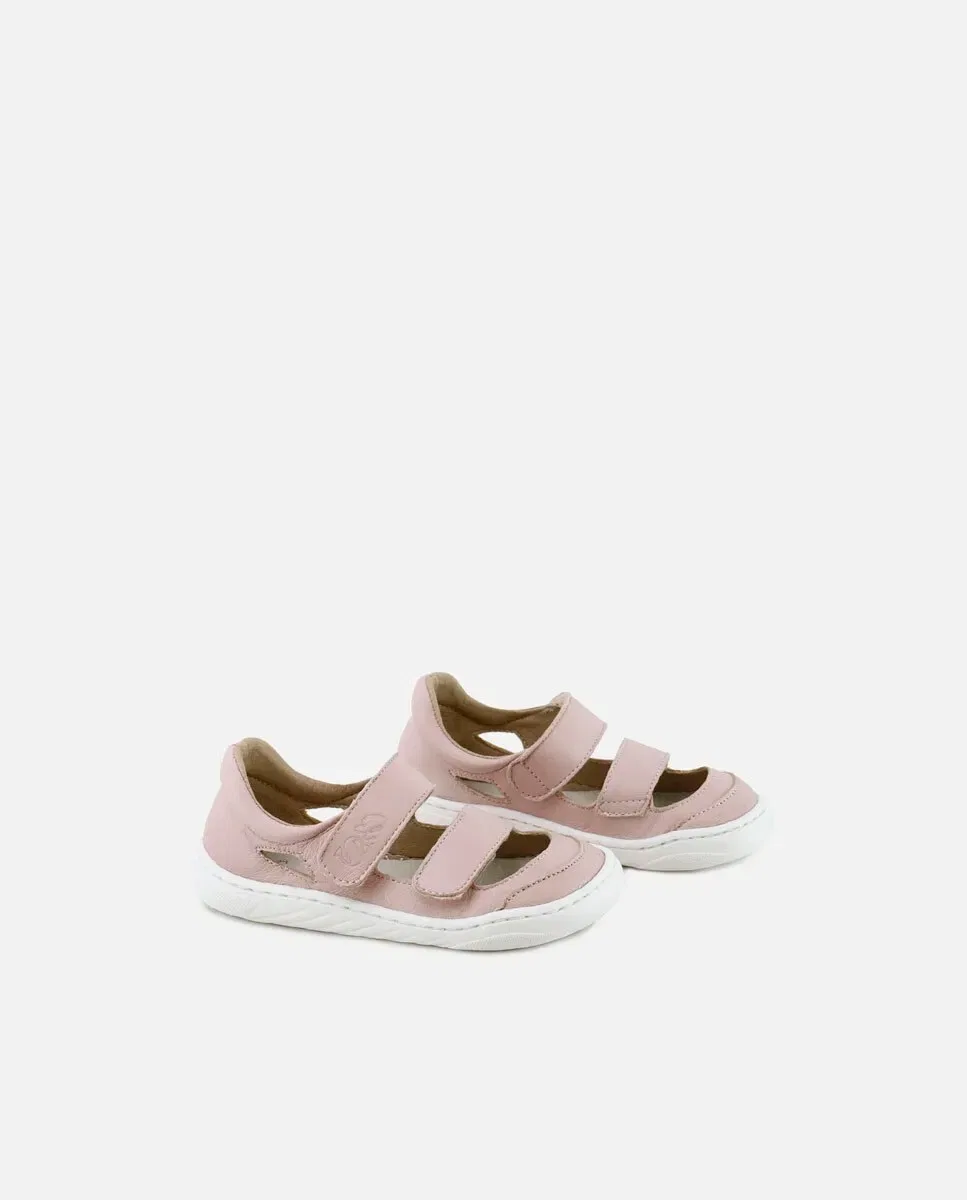 Детские сандалии barefoot из кожи Eli 1957, Роза — фото 3