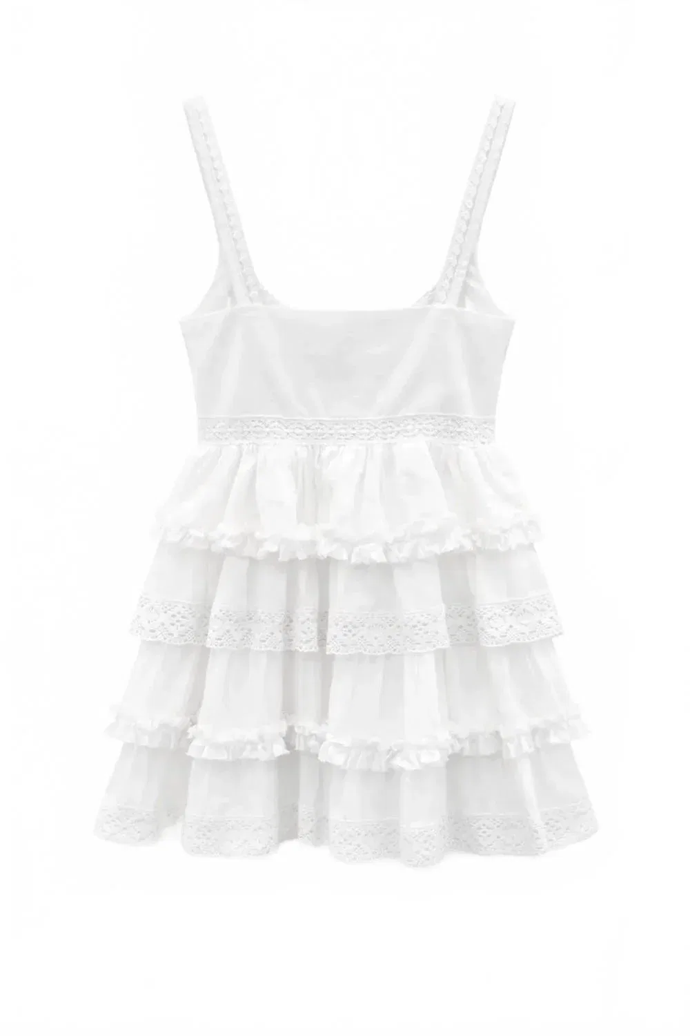 Детское платье для девочек без рукавов Ilyana Dress KatieJnyc, White — фото 4