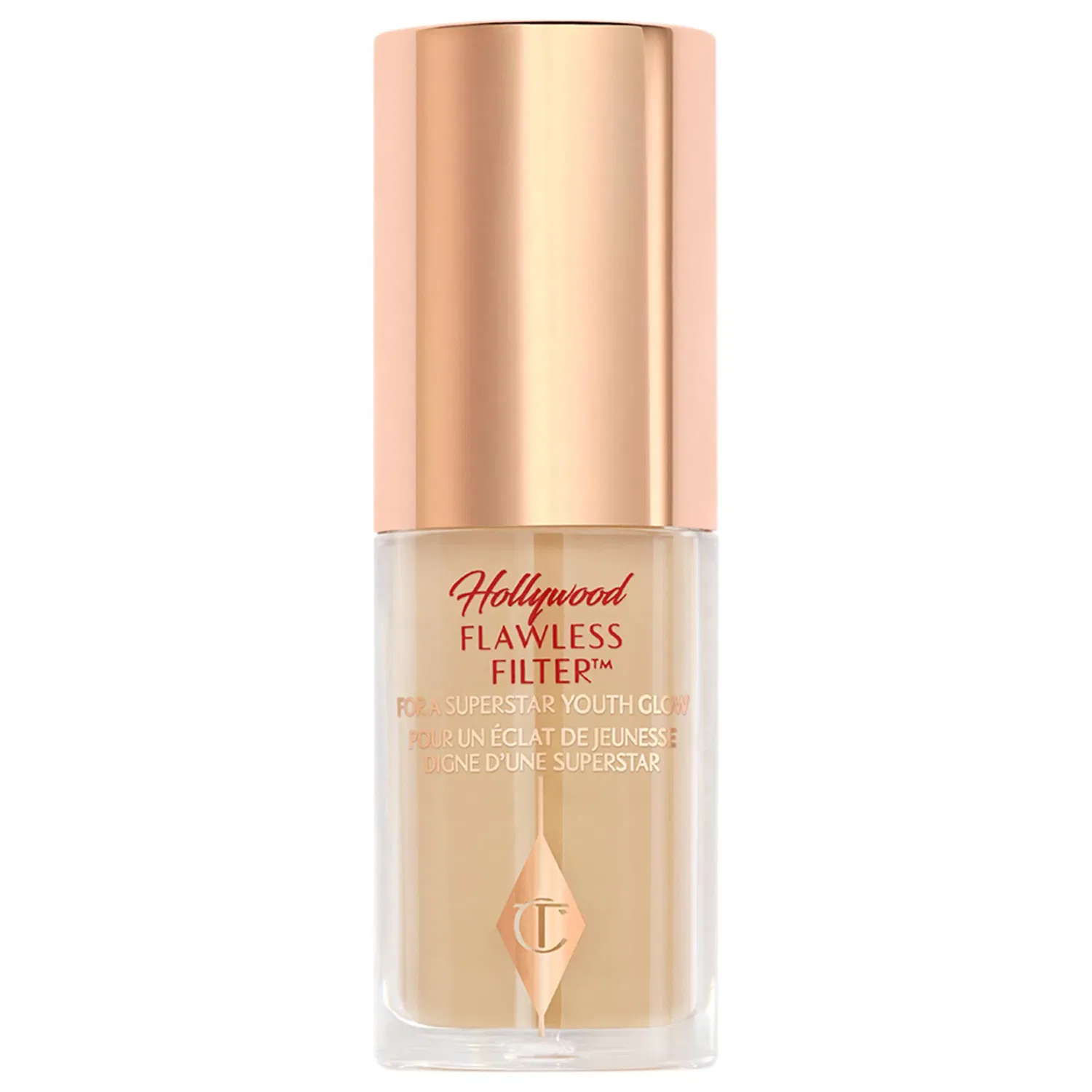 Тональный фильтр-хайлайтер Mini Hollywood Flawless Filter Charlotte Tilbury, 4 Medium