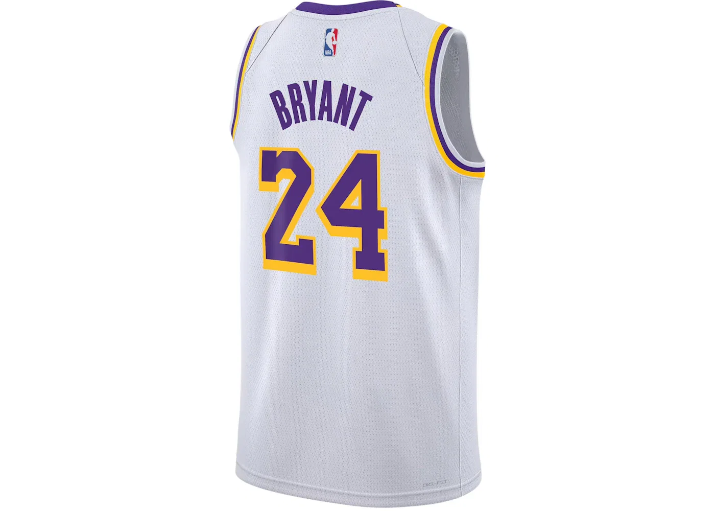 Детская майка Los Angeles Lakers Nike Dri-FIT ADV Authentic Jersey, White — фото 2