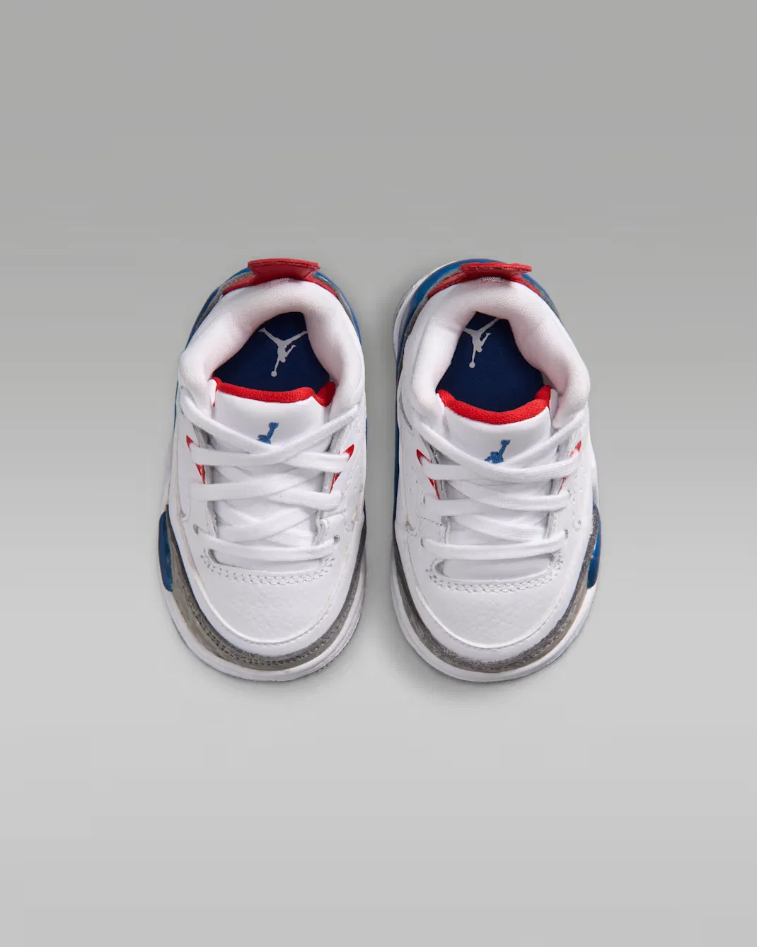Детская/подростковая обувь Jordan Son of Mars, White/Varsity Red/Light Smoke Grey/True Blue — фото 4