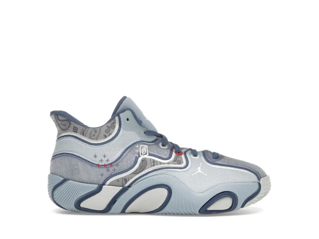 Детские кроссовки для баскетбола Jordan Tatum 3 Jordan, Light Armory Blue/Ocean Fog/Ashen Slate/Sail