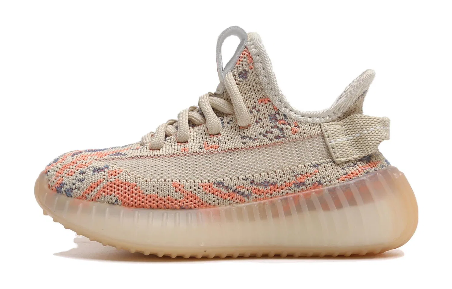 Детские кроссовки с принтом MQD, Beige/Orange