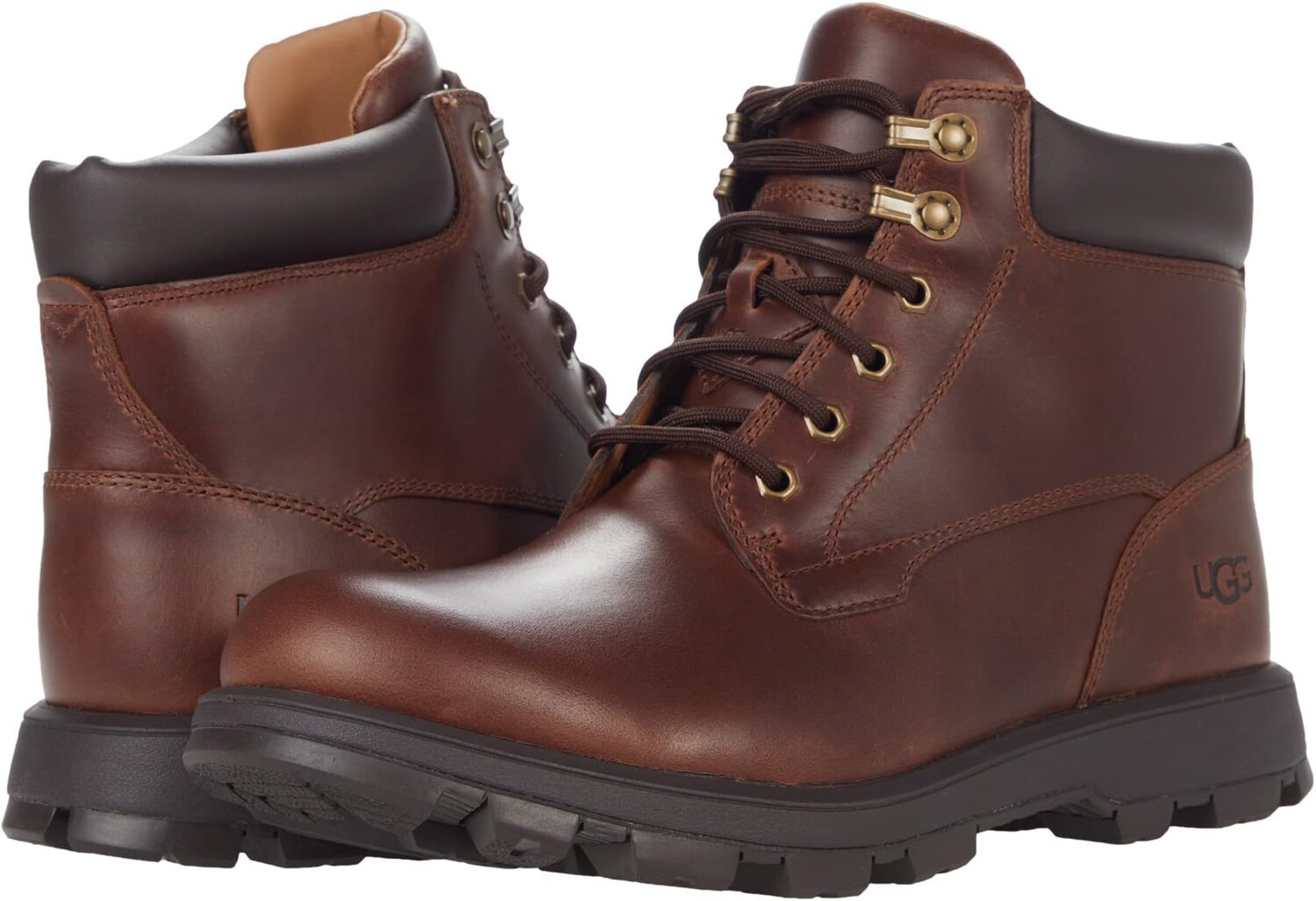 

Ботинки UGG Stenton, цвет Chestnut Leather