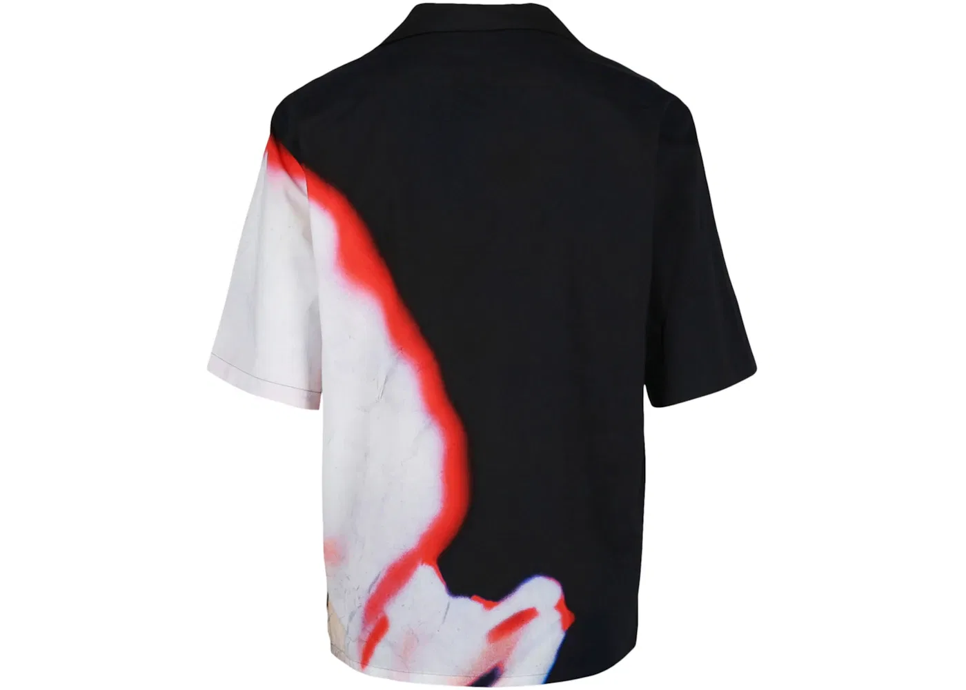 Мужская рубашка с принтом Alexander McQueen Solarized Hawaiian Shirt, Multi — фото 2
