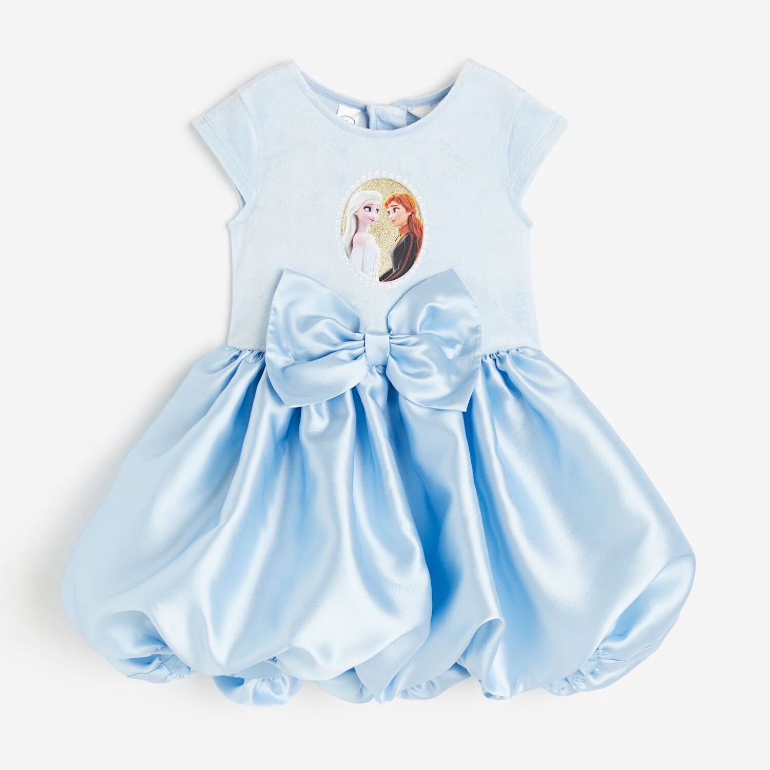 

Платье H&M Disney Frozen Bow-detail, светло-голубой, Синий, Платье H&M Disney Frozen Bow-detail, светло-голубой