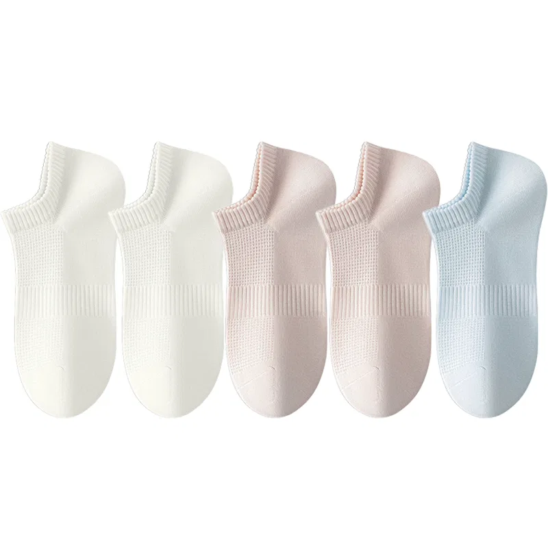 Детские носки 5 пар DUSHILIREN, White, Light Pink, Light Blue