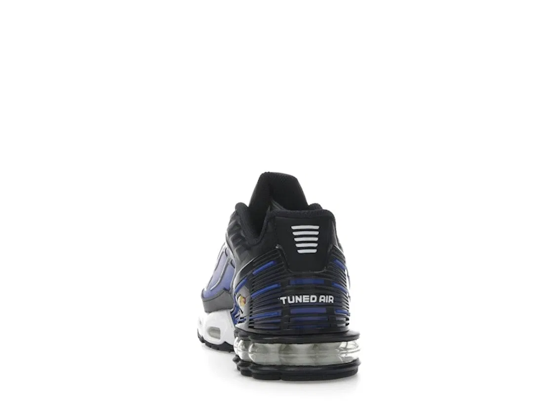 Детские кроссовки Lifestyle Nike Air Max Plus 3 Nike, Black/Hyper Blue-Dynamic Yellow — фото 4