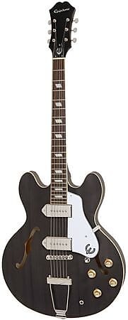 

Электрогитара Epiphone Casino Hollowbody P90 Worn Black ETCA WEBNH1