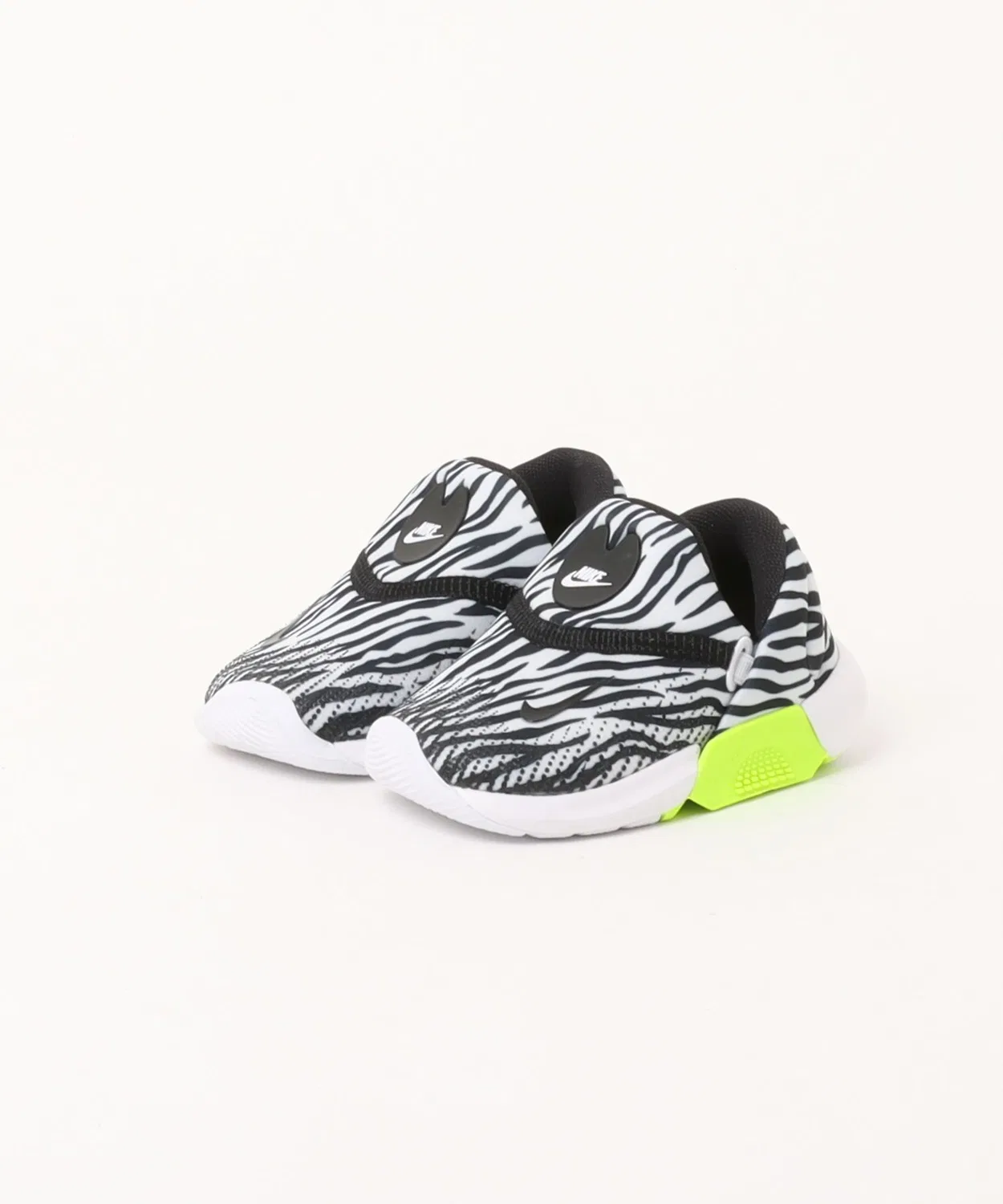 Детские кроссовки с принтом Nike Swoosh Go AOP TD NIKE, White/Black