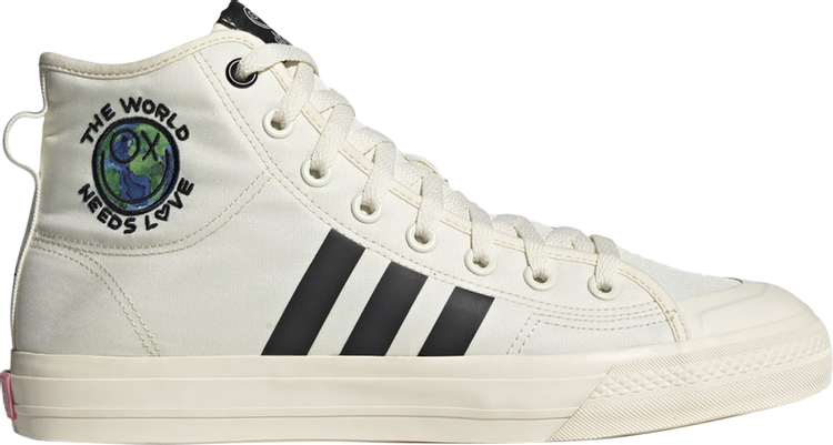 

Кроссовки Adidas André Saraiva x Nizza Hi RF, белый