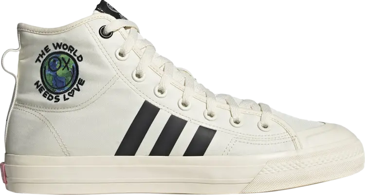 

Кроссовки Adidas André Saraiva x Nizza Hi RF, белый