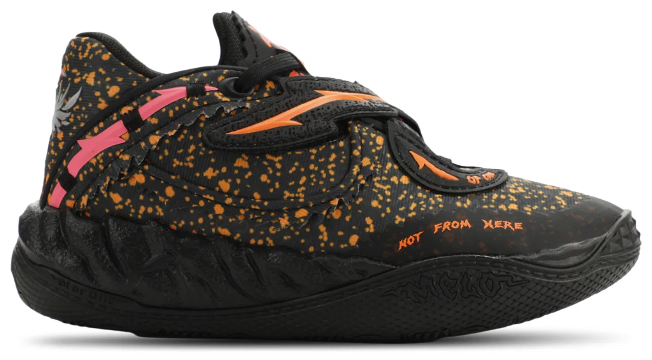 Кроссовки для мальчиков MB.05 Shadows PUMA, цвет Black/Pink/Orange — фото 3