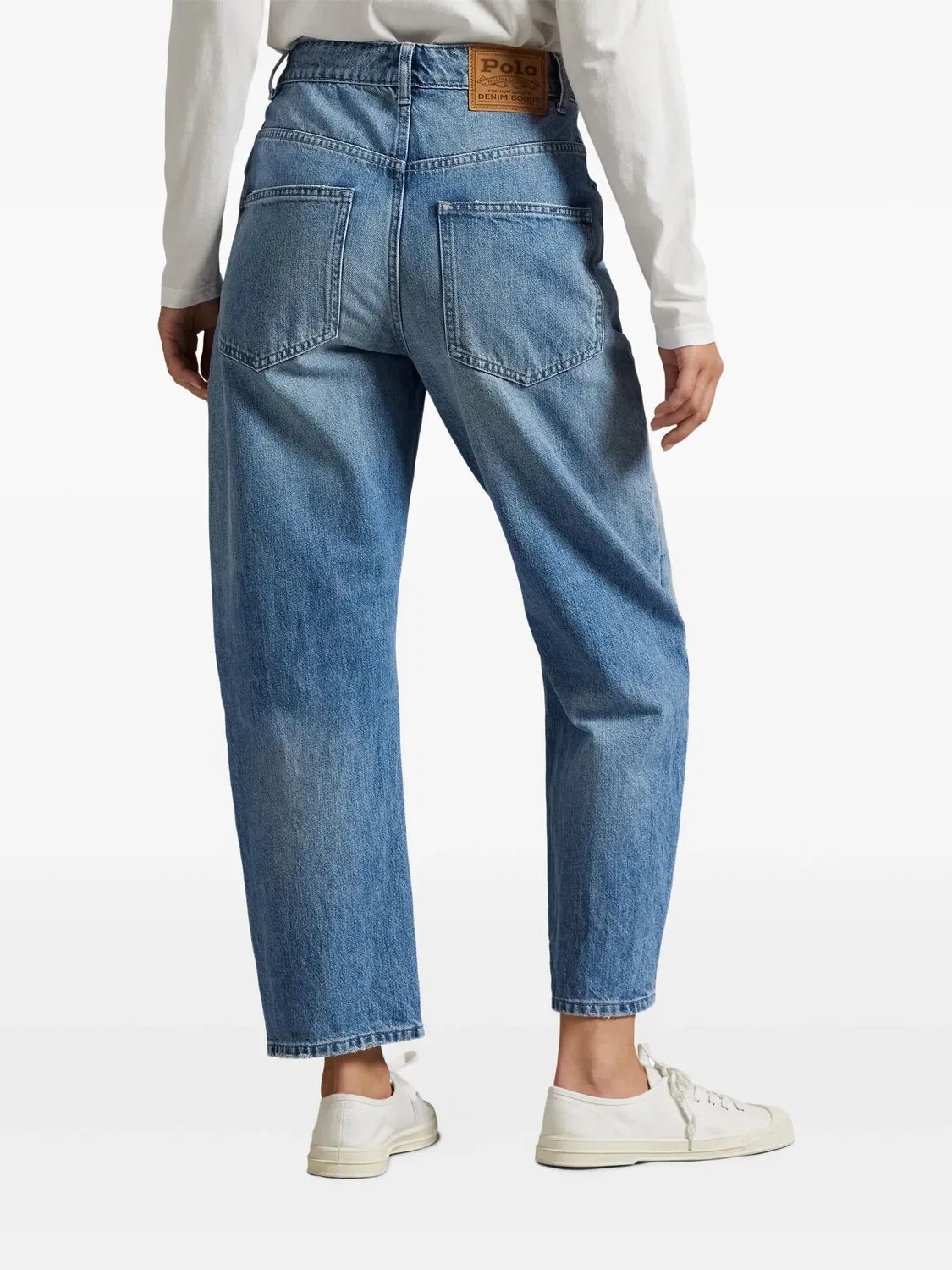 Джинсы 3X1 Rigid светло-голубого цвета Polo Ralph Lauren, светло-голубой — фото 2
