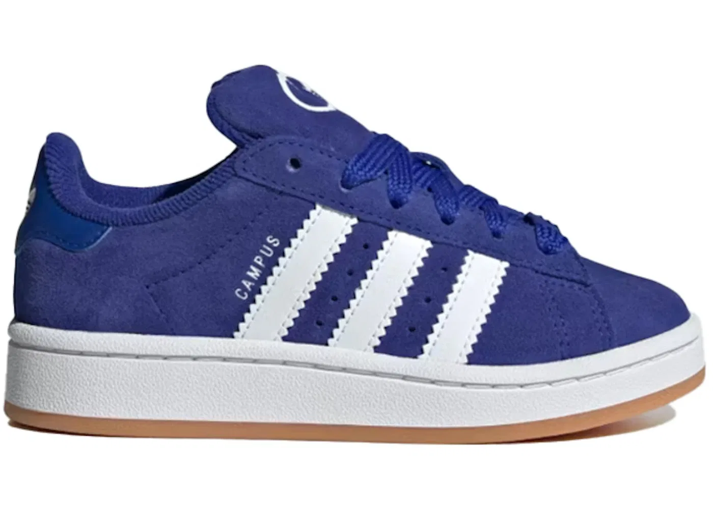 Детские кроссовки Lifestyle Adidas Campus 00s Laces, Semi Lucid Blue/Cloud White/Gum