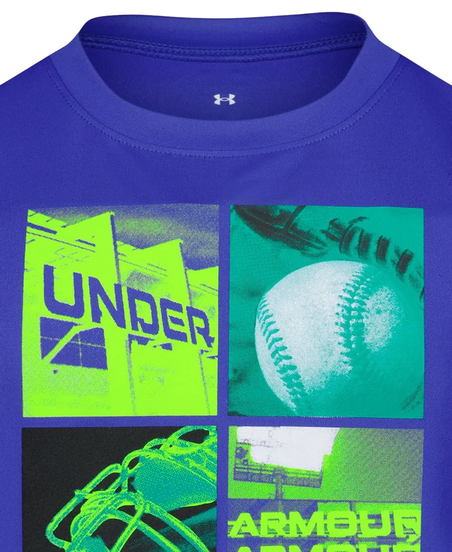 Футболка с длинным рукавом Under Armour, Team Royal — фото 4