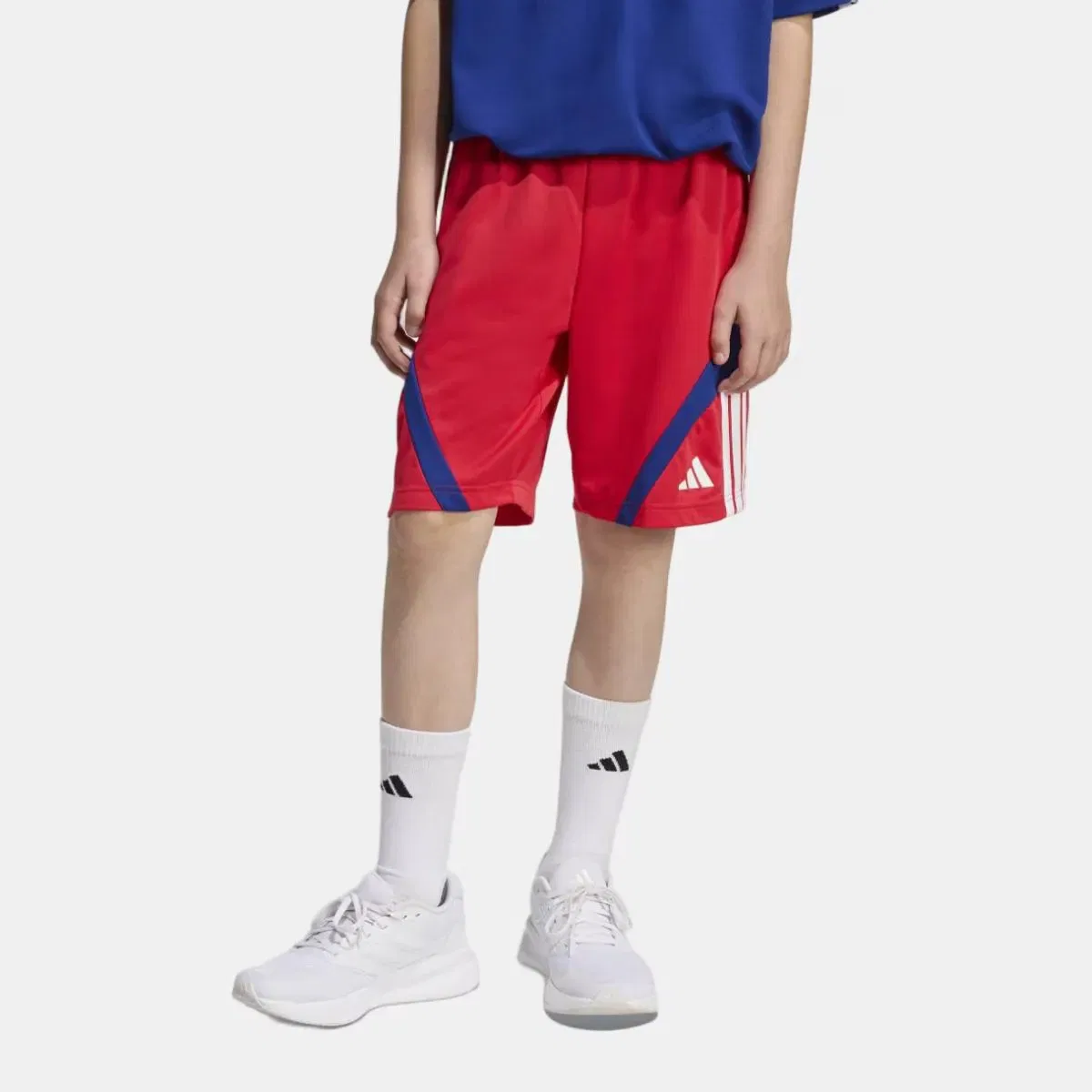 Детские шорты для мальчиков с принтом House of Tiro adidas, Rojo