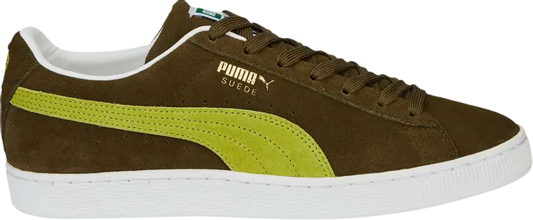 

Кроссовки Puma Suede Classic 21 Deep Olive Tart Apple, зеленый