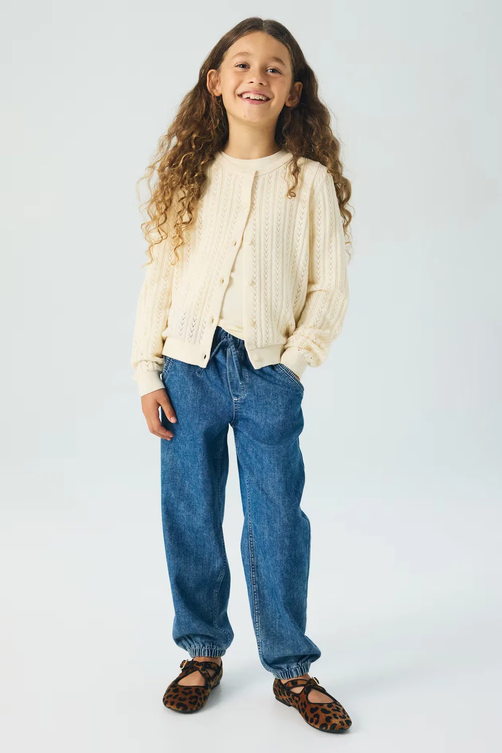 Джинсовые спортивные штаны H&M, Denimblau