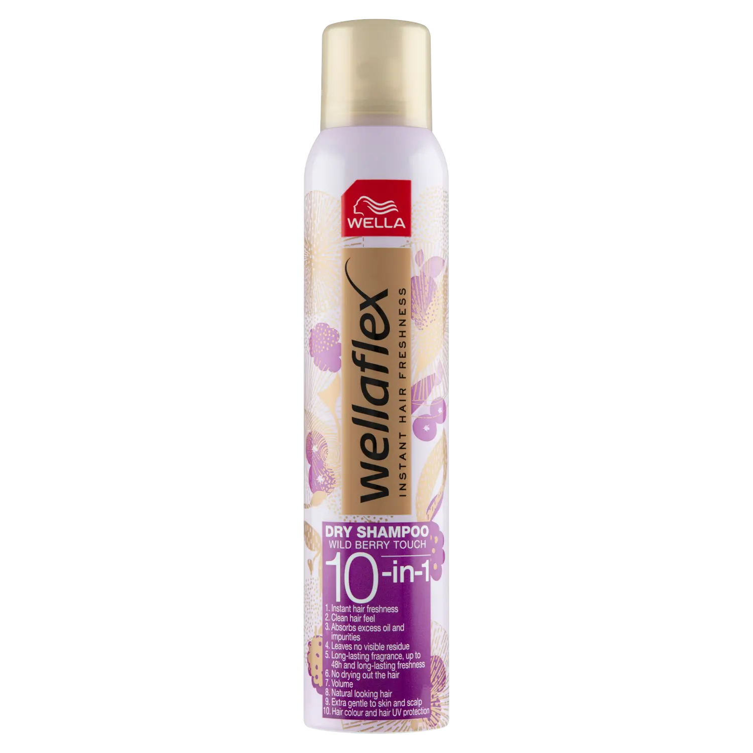 

Wellaflex Wild Berry сухой шампунь для волос, 180 мл