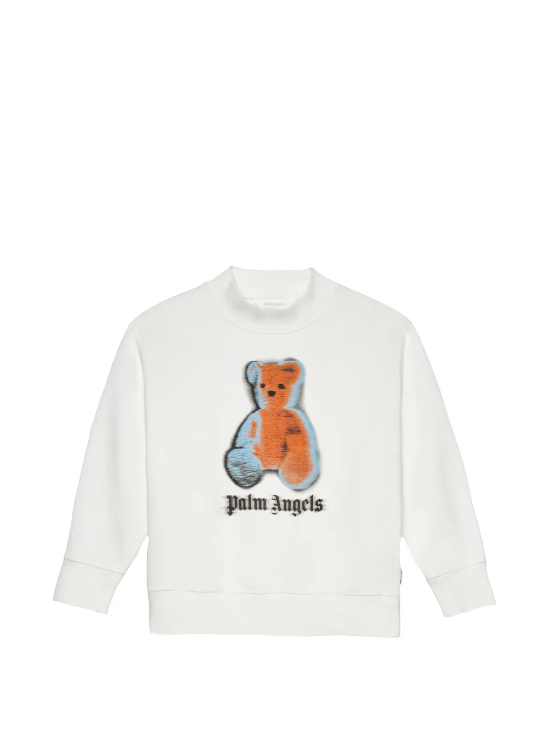 Palm Angels Свитшот с принтом медведя, белый
