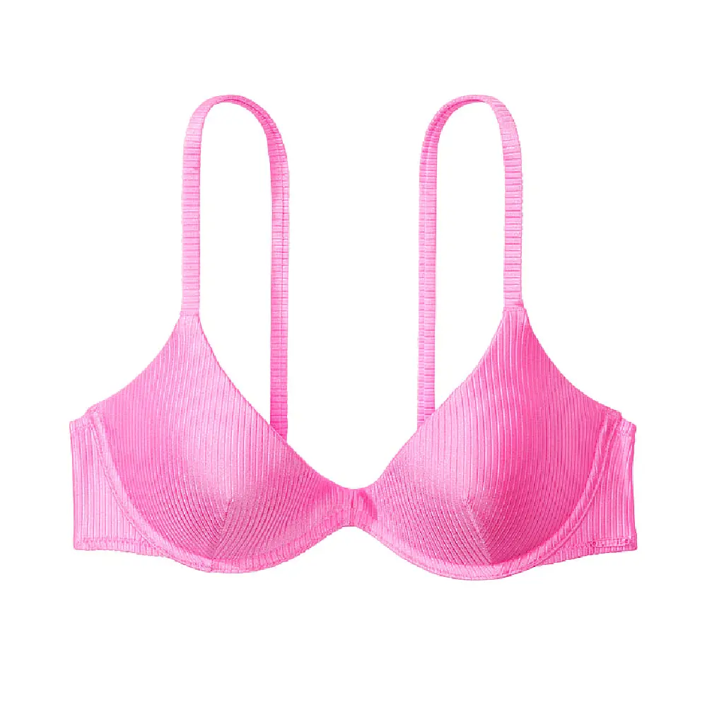 

Лиф бикини Victoria's Secret Pink Scoop Push-up, розовый