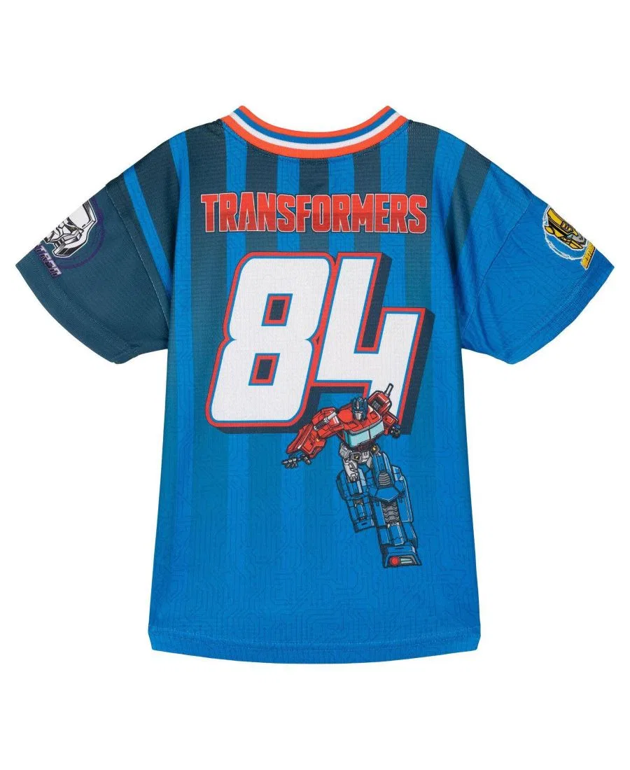 Футболка с принтом Transformers, Optimus Prime Transformers Transformers Blue — фото 2