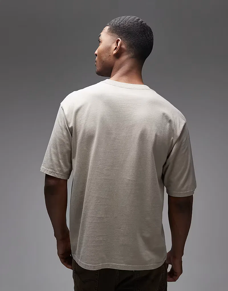 Рабочая футболка Levi's с карманом, бежевый — фото 3