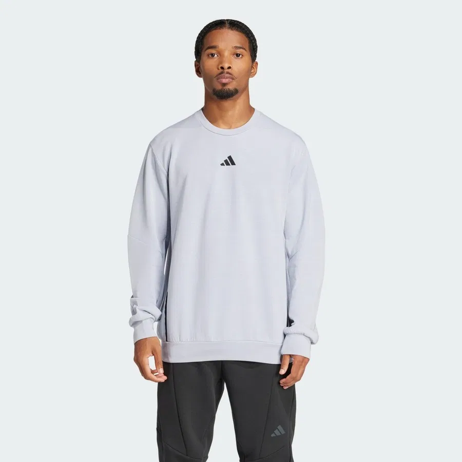 Свитшот с круглым вырезом Performance JP0927 Designed for Training Crew adidas, Синий