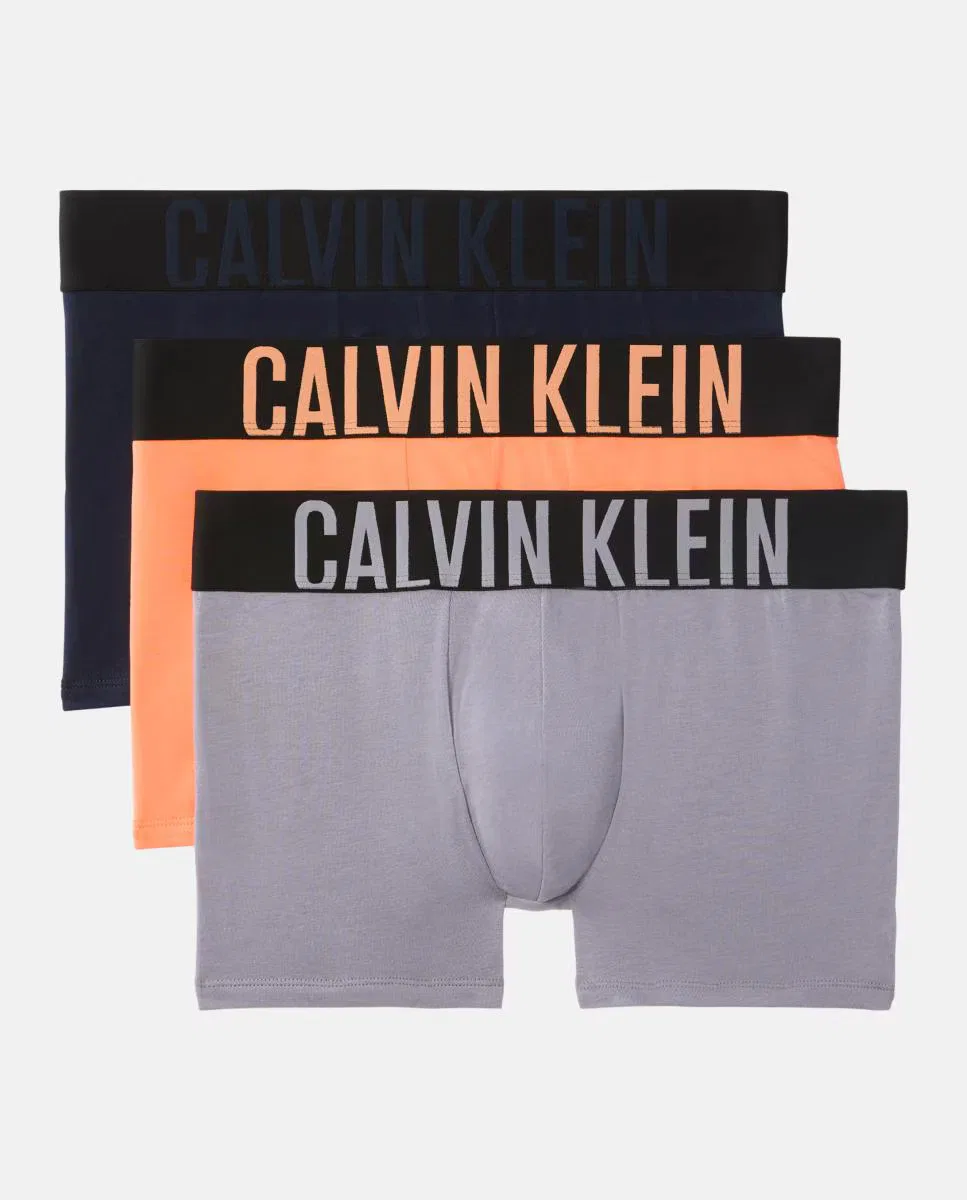 Комплект из 3 трусов-боксеров Calvin Klein - мультиколор.